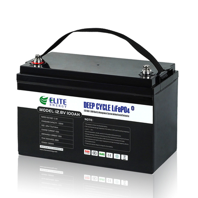 Перезаряжаемые литий-ионный аккумулятор батареи 12V 100Ah 12V LiFePO4 для ESS
