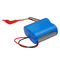 Циклы PVC 5000 облегченной батареи иона 6V 6Ah портативной Li голубые